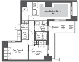 コンフォリア成増グリーンサイド【3階】の間取り