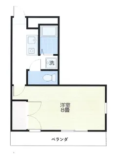 ブルック E【2階】の間取り
