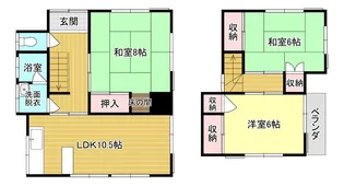 埼玉県加須市馬内【一戸建】の間取り