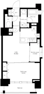 アーバネックス神保町【8階】の間取り