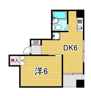 森坂ビル【2階】の間取り