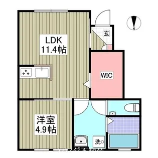 AVATAR【1階】の間取り