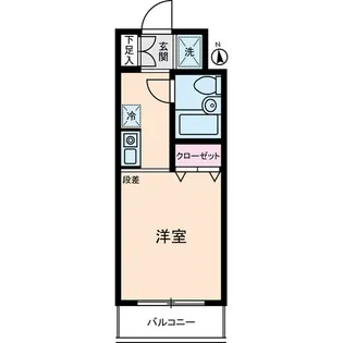 ヴィオレッテ王子【2階】の間取り