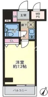 ライオンズマンション西が丘南【4階】の間取り