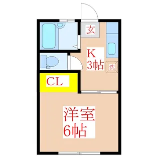 エスペランサ II【2階】の間取り