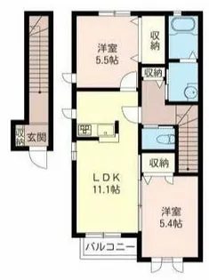 Sakura【2階】の間取り