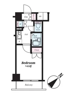 アーバイル文京白山【5階】の間取り