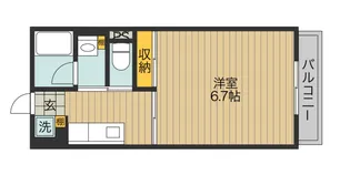広島県福山市港町2【アパート】の間取り