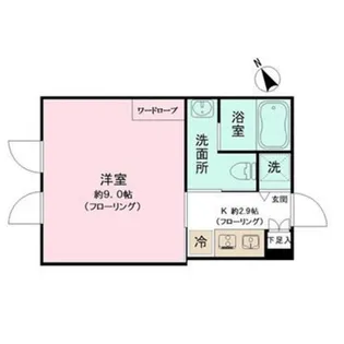 LAPiS中野坂上II【3階】の間取り