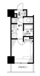 プレール・ドゥーク西大島駅前【4階】の間取り