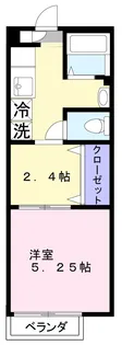 あけぼのコーポ【1階】の間取り