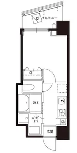 コンフォルト芝公園【4階】の間取り