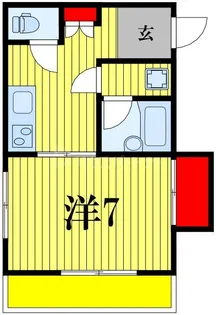 水代オーチャードII【3階】の間取り