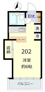 メゾンドエルモ【2階】の間取り