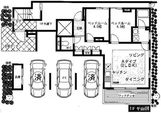 神奈川県横浜市中区本牧原【アパート】の間取り