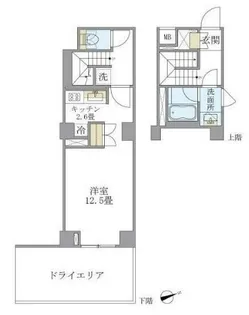 Brillia ist 北沢【2階】の間取り