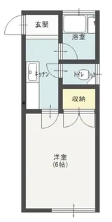 明大アパート【1階】の間取り