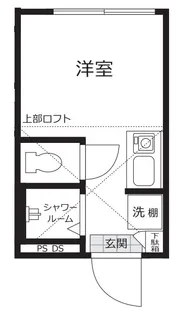 東京都新宿区原町3【アパート】の間取り