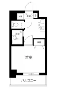 エクセリア池袋【2階】の間取り