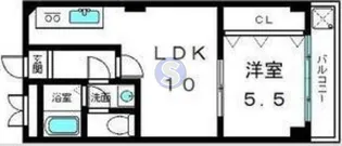 北野ハイツ【2階】の間取り