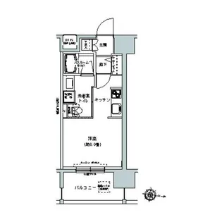 東京都板橋区大和町【マンション】の間取り