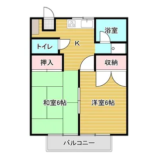 ミユキハイツ【2階】の間取り