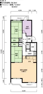 URアーバンドエル白鳥公園【2階】の間取り