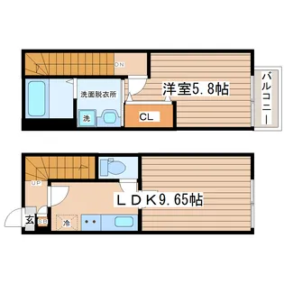 シャノワール北山の間取り
