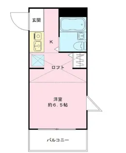 ルミナス西新宿【2階】の間取り