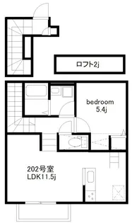 メイガーデン【2階】の間取り