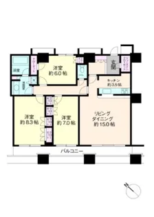 エアレジデンス新浦安【14階】の間取り