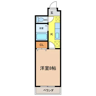 シティライフ野田【5階】の間取り