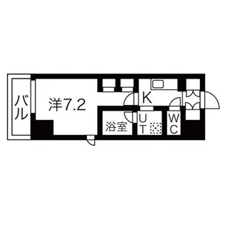 シーズンフラッツ押上サウス【8階】の間取り