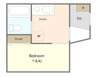 堀越ビル【1階】の間取り