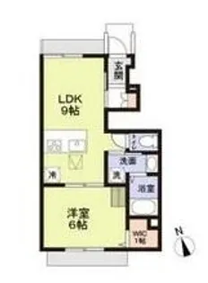 G FOREST II【1階】の間取り