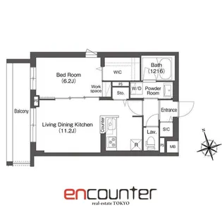 AIFLAT方南町【2階】の間取り