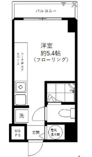 ロジマン御苑【6階】の間取り