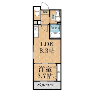 千葉県市原市五井中央西1【アパート】の間取り