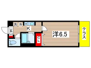 プランシュ日吉【1階】の間取り