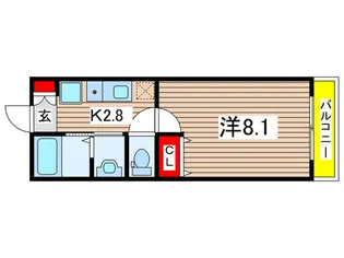 Large Ravin大塚西【2階】の間取り