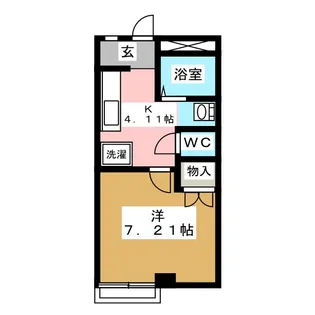 フォートK【2階】の間取り