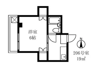 ベルウッド【2階】の間取り