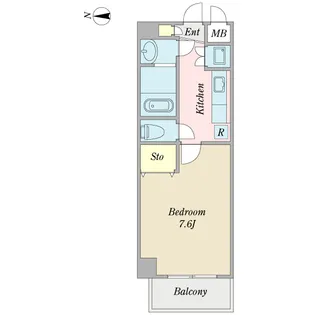 アルエット【4階】の間取り