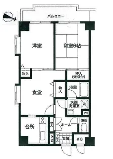 アブニール根岸【2階】の間取り
