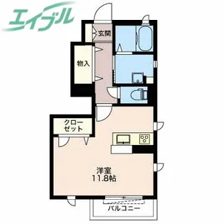 プレミアス【1階】の間取り