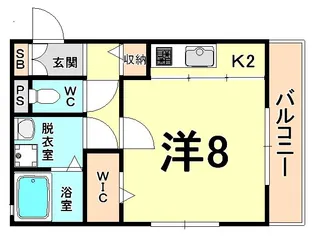 サニーコート【3階】の間取り