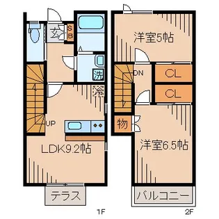 HAKURAKU PARK COURT(白楽パークコート)の間取り