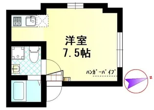 グリーンパーク立川【2階】の間取り