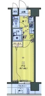 ガラ・ステージ茗荷谷【10階】の間取り