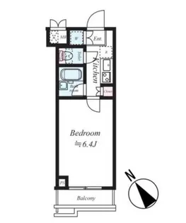 ルーブル上池台弐番館【3階】の間取り